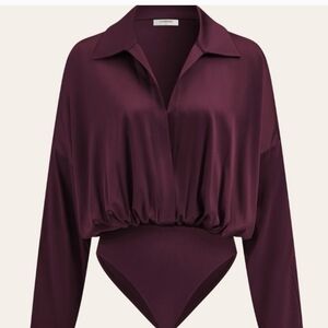 Cider Deep Wine Bodysuit